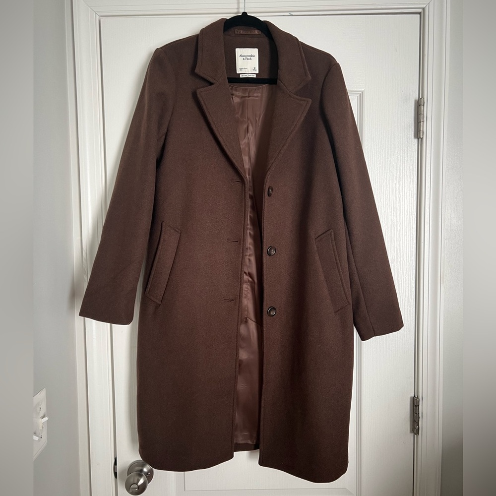 Wool Blend Dad Coat